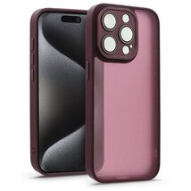 Haffner HF241055 Apple iPhone 15 Pro Variete bíbor hátlap kameravédő peremmel, lencsevédő üveggel Haffner HF241055 Apple iPhone 15 Pro Variete bíbor hátlap kameravédő peremmel, lencsevédő üveggel