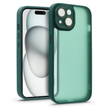 Haffner HF239564 Apple iPhone 15 Variete sötétzöld hátlap kameravédő peremmel, lencsevédő üveggel Haffner HF239564 Apple iPhone 15 Variete sötétzöld hátlap kameravédő peremmel, lencsevédő üveggel