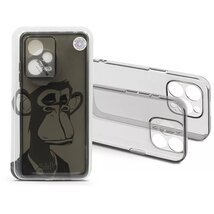 Haffner HF272622 Xiaomi Redmi Note 12 Pro+ 5G Gray Monkey átlátszó szilikon hátlap Haffner HF272622 Xiaomi Redmi Note 12 Pro+ 5G Gray Monkey átlátszó szilikon hátlap